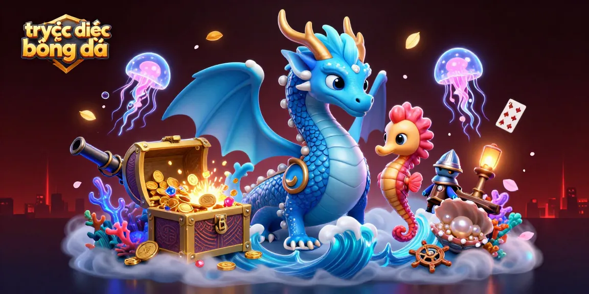 Engage with trực tiếp bóng đá and dive into exciting online casino adventures featuring a majestic azure water dragon.