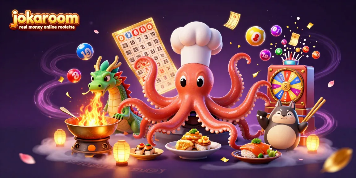 Spin to win at jokaroom real money online roulette with lively characters and vibrant game elements!